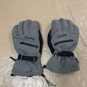 Burton Charcoal and Black Snow Gloves